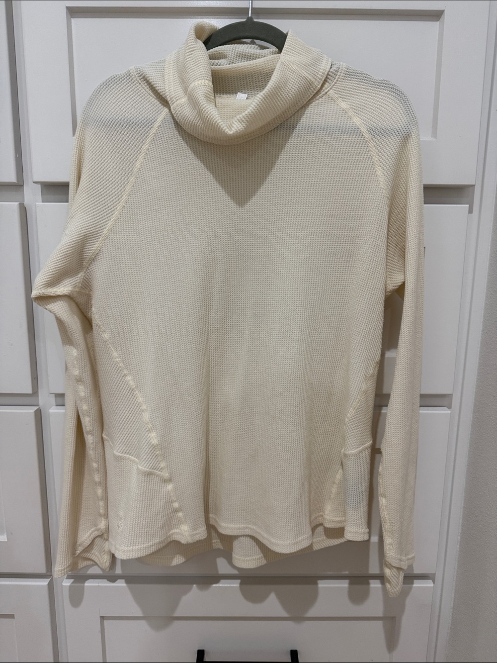 Kuhl Women’s Cowl-Neck Waffle Thermal Shirt